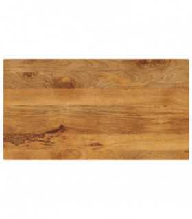 vidaXL Table Top 110x50x2.5 cm Rectangular Solid Wood Mango
