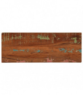 vidaXL Table Top 80x40x3.8 cm Rectangular Solid Wood Reclaimed