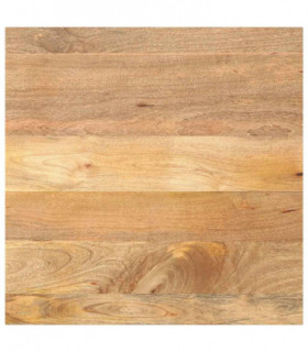 vidaXL Table Top 70x70x2.5 cm Square Solid Wood Mango