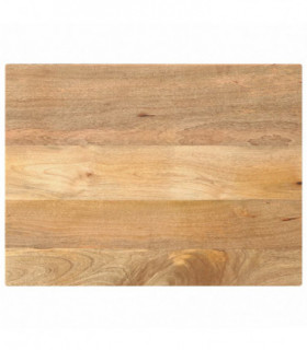 vidaXL Table Top 90x60x2.5 cm Rectangular Solid Wood Mango
