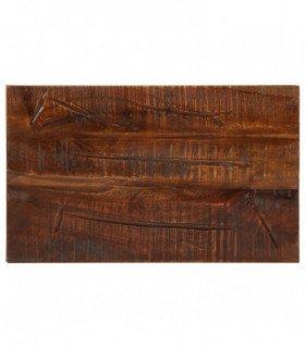 vidaXL Table Top 40x20x2.5 cm Rectangular Solid Wood Reclaimed