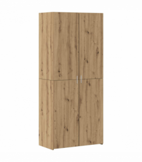 vidaXL Highboard 2 pcs Artisan Oak 80 x 42 x 185 cm