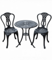 3 Pc Cast Aluminium Bistro Set
