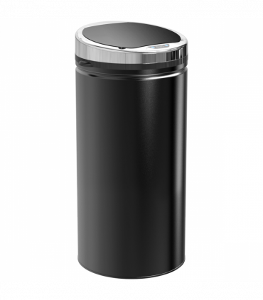 Sensor Trash Can 42L Stainless Steel Black 30.5cm x 30.5cm x 68cm