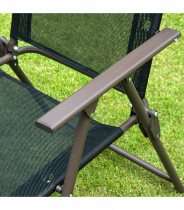 6 Pcs Bistro Set, Texteline-Black