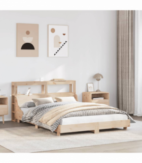 vidaXL Bed Frame without Mattress 120x200 cm Solid Wood Pine