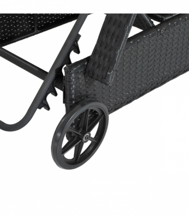 Rattan Sun Lounger