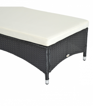 Rattan Sun Lounger