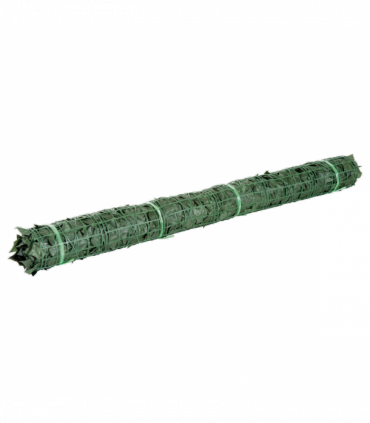 Artificial Leaf Screen Panel, 2.4x1 m-Dark Green