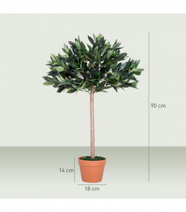 Artificial Olive Tree Plant, 90 cm