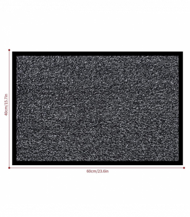 BARRIER MAT 40X60cm BLACK/WHITE 1010149