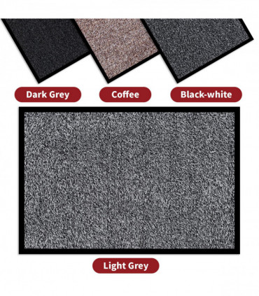 Barrier Mat 50x80cm Light Grey Polypropylene Fibres High Quality Material