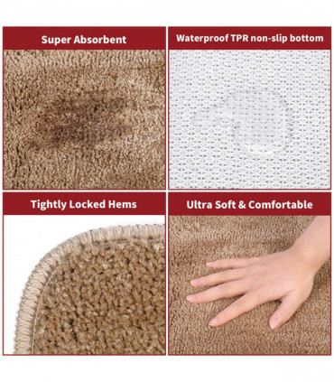 BATH MAT 50X80cm BEIGE 1010161