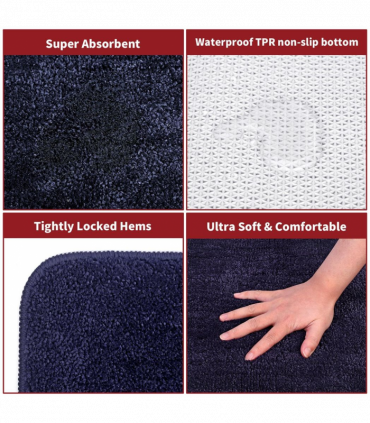 BATH MAT 60X90cm NAVY 1010168