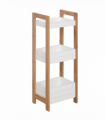 Bathroom Shelves, 3-Tier-Bamboo