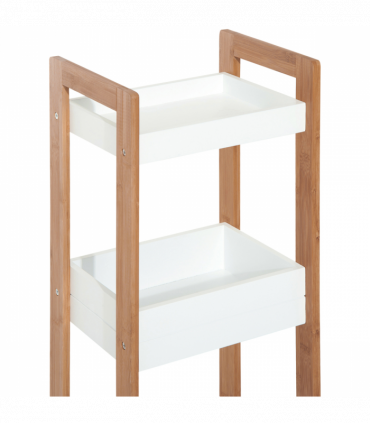 Bathroom Shelves, 3-Tier-Bamboo