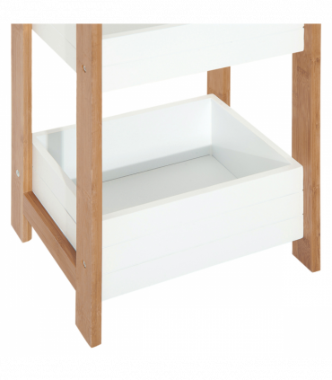 Bathroom Shelves, 3-Tier-Bamboo