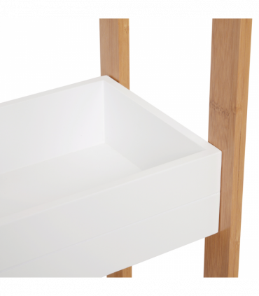Bathroom Shelves, 3-Tier-Bamboo