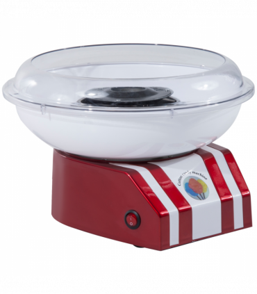 Candy Floss Machine, 450W-Red/White