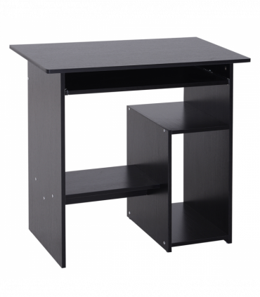 Computer Desk, 73.5H cm-Black, Particleboard, 80L x 45W x 73.5H cm