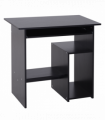 Computer Desk, 73.5H cm-Black, Particleboard, 80L x 45W x 73.5H cm