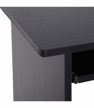 Computer Desk, 73.5H cm-Black, Particleboard, 80L x 45W x 73.5H cm