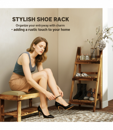 Flower Stand, 40Lx37Wx93H cm, Wood