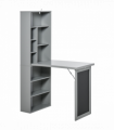 Folding Convertible Desk with Blackboard Multi-function Workstation
