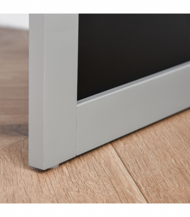 Folding Convertible Desk with Blackboard Multi-function Workstation