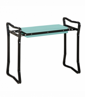 Garden 2 in 1 Kneeler Bench-Green/Black