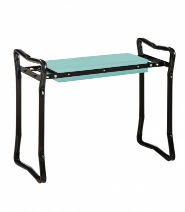 Garden 2 in 1 Kneeler Bench-Green/Black