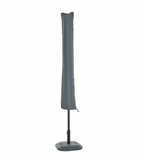 Garden Offset Umbrella Parasol Waterproof Cover-Grey