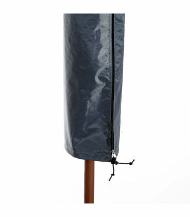 Garden Offset Umbrella Parasol Waterproof Cover-Grey