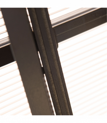 Garden Party Tent Gazebo 3x3.6 m-Brown/Beige