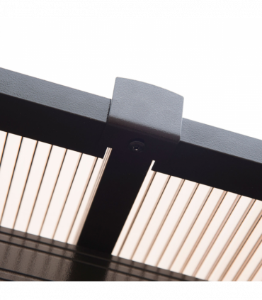 Garden Party Tent Gazebo 3x3.6 m-Brown/Beige