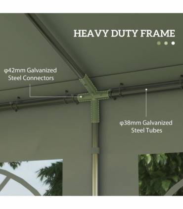 Steel Frame Gazebo