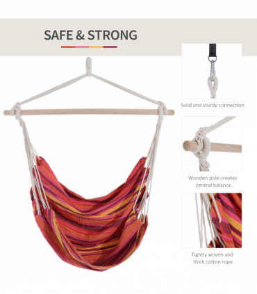 Hammock Chair Hanging Swing Seat