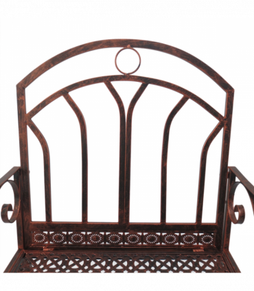 Iron Rocking Chair-Bronze