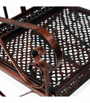 Iron Rocking Chair-Bronze