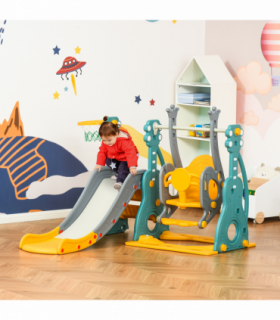 Kids Swing and Slide Set