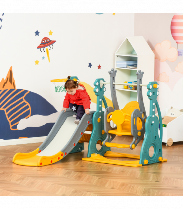 Kids Swing and Slide Set