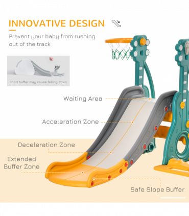 Kids Swing and Slide Set