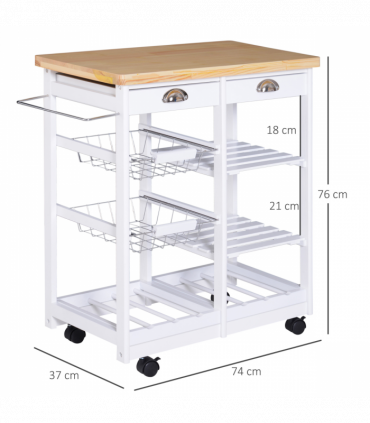 Kitchen Island Trolley