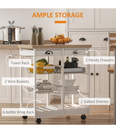 Kitchen Island Trolley