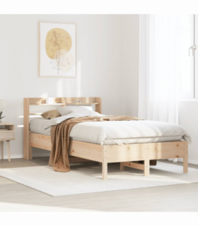 vidaXL Bed Frame without Mattress 90x200 cm Solid Wood Pine