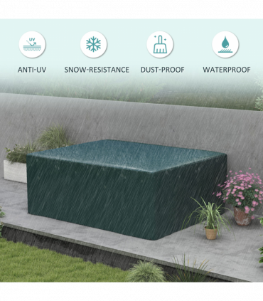 Large Patio Set Cover Outdoor Garden Furniture Cover Waterproof