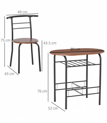 Bar Stool & Table Set