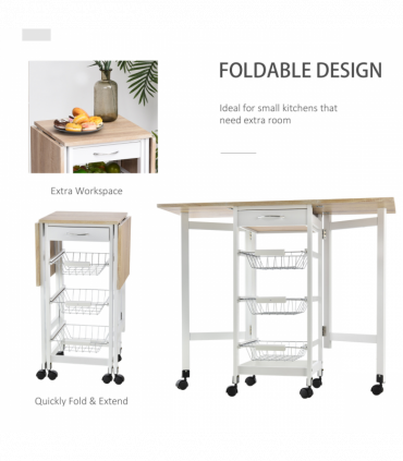 Kitchen Island Trolley