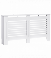 MDF Radiator Cover, 152 cm L-White