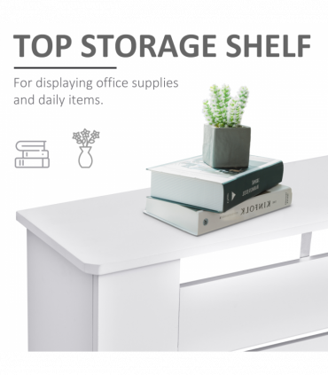 MDF Radiator Cover, 152 cm L-White